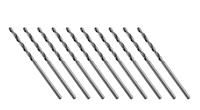Jeu de forets hélicoïdaux HSS de 0.8 à 3.5mm de longueur