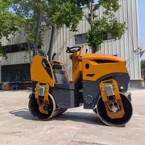 รถบดถนนแบบดรัมคู่ HT-1500 เครื่องบดอัดแบบสั่นสะเทือนไฮดรอลิกขนาดเล็กสำหรับงานก่อสร้างขนาดเล็ก - Product Image 5