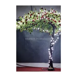 Home Garden Decor Wholesale Fake Tree Artificial Decor Artificial Plants Trees With Led Lights