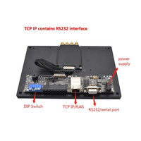 Lector OEM UHF RFID portátil personalizado de 860-960MHz, interfaz RS232, módulo TTL, antena externa para herramientas, seguimiento de inventario
