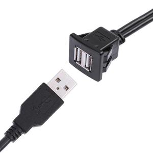 防水USB 2.0 Type-C オス-メス AUX フラッシュマウント延長ケーブル（編組シールド付き）12ヶ月保証 - Product Image 4