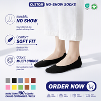 Vente en gros OEM Chaussettes de sport d'été pour femmes personnalisables en bas du logo Position manchette en nylon tricoté Placement du logo
