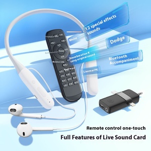 Yuanxiantan Gốc Tất Cả Trong Một Neo Điện Thoại Di Động Mới T3 Không Dây Card Âm Thanh Màn Hình Cho Ngoài Trời Sống Ca Hát Tiếng Ồn Hủy Bỏ - Product Image 2