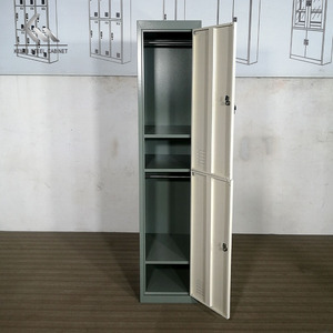<span class=keywords><strong>Casier</strong></span> vertical <span class=keywords><strong>industriel</strong></span> en métal à 2 portes pour employés de <span class=keywords><strong>bureau</strong></span> en acier pour l'école et l'usine - Product Image 6