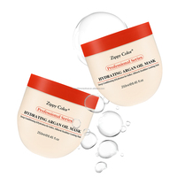 Masque lissant professionnel à l'huile d'argan hydratante, réparateur à la kératine et au collagène, sans sulfate ni parabène, pour tous types de cheveux, 250 ml