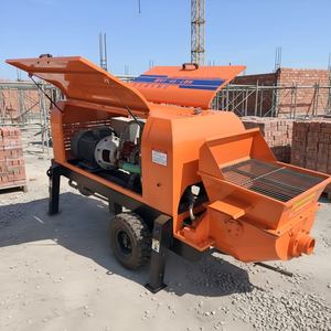 Pompa Beton Diesel Mesin Pengangkut Beton Khusus Pompa <span class=keywords><strong>Mixer</strong></span> Beton Stok Pabrik Mesin Beton - Product Image 5