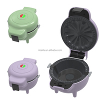 Machine à faire des mini-gâteaux Aifa, électrique, compacte, avec des moules à fleurs antiadhésifs et chauffage double face