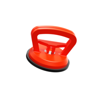 Ventouse industrielle manuelle robuste en ABS+caoutchouc, diamètre 118 mm, capacité d'aspiration 45 kg, pour le transport de verre et de carreaux