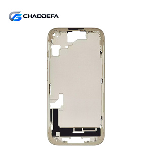 เคสโทรศัพท์มือถือ iPhone 15 รุ่นกรอบกลาง พร้อมปุ่มเปิดปิดและปุ่มปรับระดับเสียง ดีไซน์แบบมีแถบป้องกัน - Product Image 2
