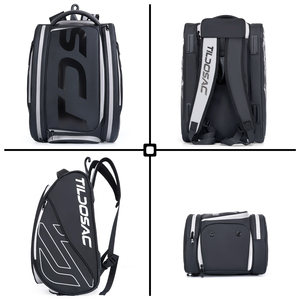 Bolsa de Raqueta de Pádel Personalizada - Bolsa de Raqueta de Pickleball Deportiva Multifuncional de Cuero de Gran Capacidad - Product Image 6
