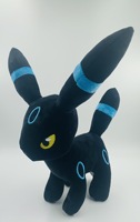 Vente en gros de peluches Eevee Umbreon Jolteon Espeon de 30 cm en tissu doux et coton PP