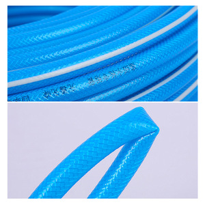 Manguera de PVC Azul y Blanca de 2.0 mm, 12 mm x 16 mm, Flexible, para Riego de Jardín y Lavado de Autos - Product Image 2