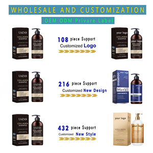 Champú Capilar con Colágeno Orgánico OEM, Tratamiento para el Crecimiento del Cabello, Reparación Profunda del Daño, Control de la Caída del Cabello, Control de Grasa del Cuero Cabelludo, Anti-Frizz, Hidratante - Product Image 6