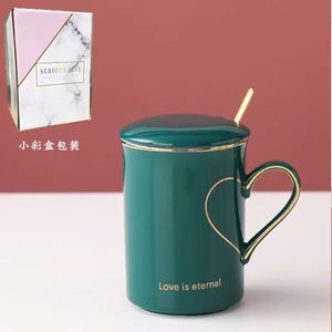 En Stock Nouveautés 2026 Magnifiques Bouquets Tasses à Eau en Céramique Coffret Cadeau pour Couple pour Maman Fête des Mères et Cadeau de Mariage - Product Image 3