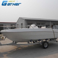 Remorque pour bateau en fibre de verre de 18 pieds, fabriquée en Chine, à vendre