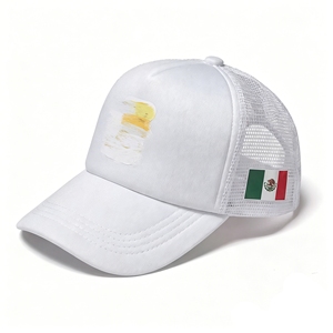 Cappellino Trucker in Rete con Patch Bandiera Messicana 2026, Visiera Curva Regolabile, Traspirante, per Sport all'Aperto, Baseball, da Uomo e Donna - Product Image 5