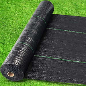 Barrière anti-mauvaises herbes en plastique PE à bas prix d'usine verger agricole plantation de bleuets herbe de bleuet couvrant la coupe de tissu - Product Image 6