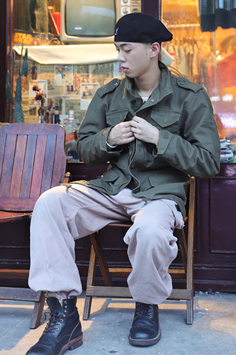 Plus Size Olive Green M65 Field Jacket Without Padding