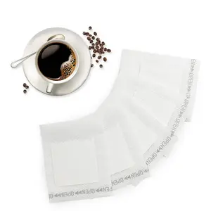 Filtros de papel de café en polvo de goteo portátil, bolsa de goteo colgante, filtro de café hecho a mano, novedad