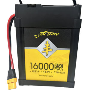 Tattu asli baterai pintar Lipo 12S, paket baterai pintar 22000mAh 16000mAh 44.4V 25C untuk Drone semprotan pertanian - Product Image 2