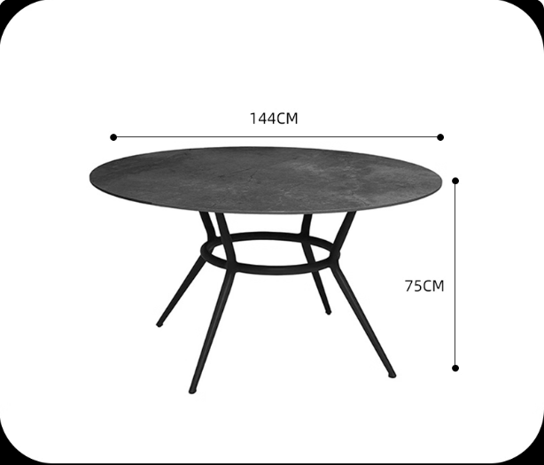 Mesa de comedor redonda