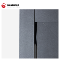 Ventanas corredizas de aluminio de doble acristalamiento insonorizadas para uso doméstico y comercial moderno