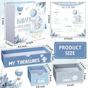 Custom <strong>Baby</strong> <strong>Memory</strong> Sweet <strong>Box</strong> Empty Rigid Advent Calender <strong>Box</strong> 24 Days Grids Shower <strong>Baby</strong> Three Blind <strong>Box</strong> with Small Drawer - Product Image 4
