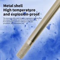Capteur de température et d'humidité industriel QINGMAI FG6020 haute précision, sortie courant 4-20mA, résistant aux hautes températures, à bride
