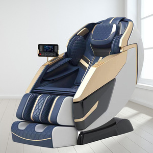 Fauteuil de massage électrique corps entier avec rail SL, massage robotisé 4D, pour usage domestique, fauteuil canapé automatique de luxe type capsule spatiale - Product Image 2