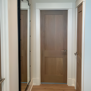 Porta Interna Chantadoor Classica Americana Minimalista Stile Shaker in Legno Massello Composito con Isolamento Acustico per Hotel - Product Image 2