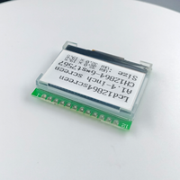 Module LCD graphique COG CH12864-6 ChuanHangDisplay 128x64 ST7567 avec rétroéclairage LED, interface SPI ST7567 FPC, luminosité réglable
