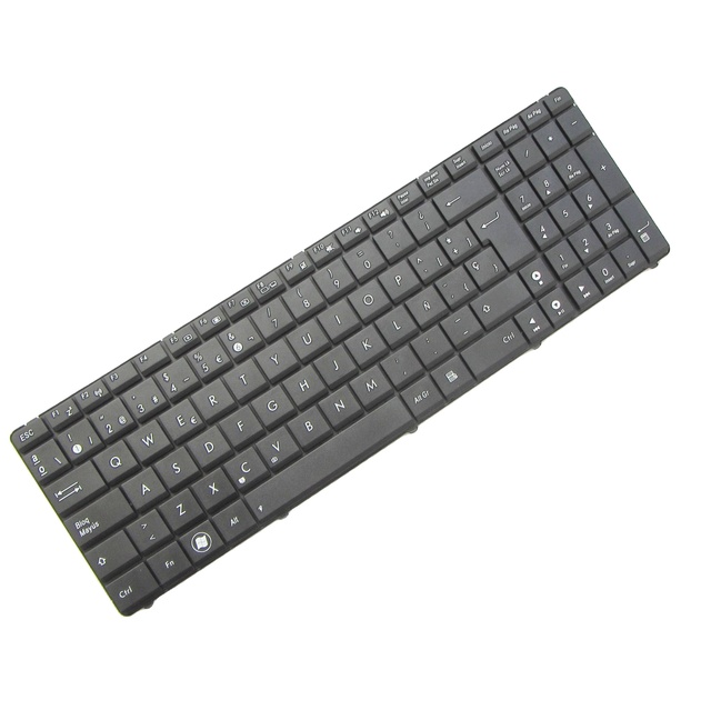 New BST SP Spanish Ultra Thin PS/2 Interface Laptop Keyboard for K53U K52 G73 K52 G60 G72 U50 G51 N53 Series in Stock