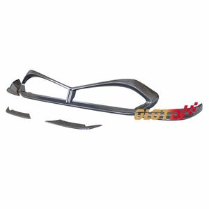 New High Quality OTE Style Carbon Fiber Front Bumper Lip Chin Spoiler and Front <b>Splitter</b> Bolt-On for 2022+ for Genesis G70 - Product Image 1