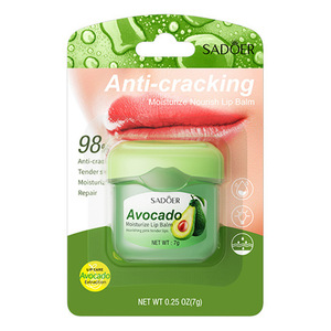 <span class=keywords><strong>Baume</strong></span> à lèvres hydratant SADOER au miel, pêche et avocat, masque nourrissant pour des lèvres roses et douces, avec des contenants uniques pour <span class=keywords><strong>baume</strong></span> à lèvres - Product Image 6