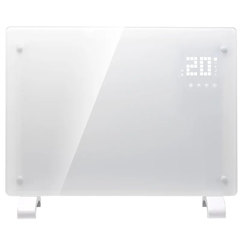 Con WIFI 2000W riscaldatore elettrico a convezione riscaldatore a pannello in vetro pannello riscaldante a infrarossi riscaldatore a parete a parete