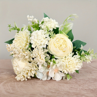 Fleurs artificielles en soie en gros pour la décoration, arrangements floraux, centres de table de mariage, bouquets en vrac
