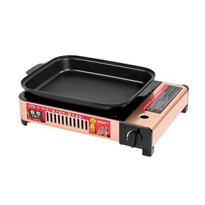 Réchaud <span class=keywords><strong>à</strong></span> gaz portable tout-en-un pour extérieur, avec plaque de cuisson pour barbecue, pot <span class=keywords><strong>à</strong></span> fondue, plaque de cuisson pour poisson et four spécial pour friture et cuisson - Product Image 1