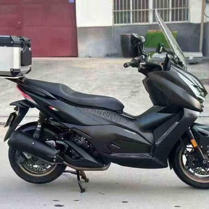 Scooter Shengshi 350D 350cc monocylindre refroidi par liquide quatre temps SOHC avec écran de téléphone miroir, noir, moto à injection assisté<span class=keywords><strong>e</strong></span> - Product Image 4