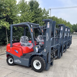 Sanstar 2024 Nuevo modelo Duel Fuel LPG gasolina 2,5 T carretillas elevadoras con 3M-6M Triplex Mast - Product Image 4