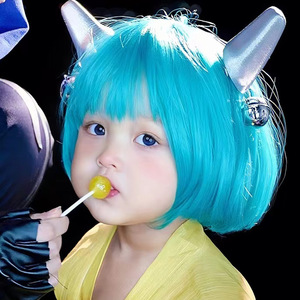 <span class=keywords><strong>Peluca</strong></span> de Cabello Corto y Liso para Niñas, Estilo Bob, <span class=keywords><strong>Peluca</strong></span> Infantil para Niñas de 1 a 10 Años, Precio al por Mayor para Niñas - Product Image 1