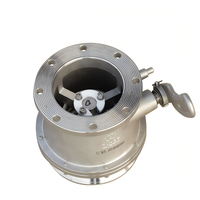 Vanne de décharge d'huile en acier inoxydable, vanne de déchargement de carburant pour camion-citerne OEM