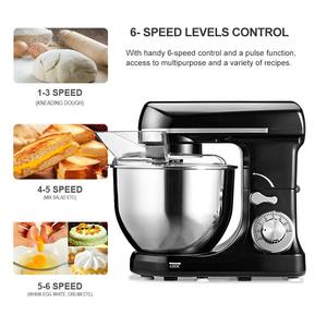 Batidora de Pedestal para Cocina de 800W y 5L, Mezcladora de Huevos y Harina, Venta al Por Mayor de Fábrica - Product Image 3