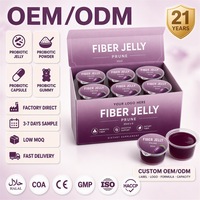 Gelée en gobelet OEM multi-probiotiques détoxifiante et purifiante, 30 ml, pour la santé intestinale, complément alimentaire à base de plantes, fabriqué en usine GMP