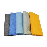 Chiffon de nettoyage en microfibre à échelle nanométrique personnalisé, chiffon à échelle de poisson, serviette sans peluches pour le nettoyage des vitres, des fenêtres de voiture et des miroirs