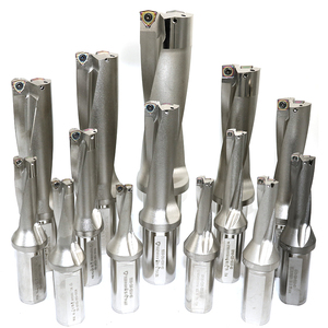 Forets de perçage série bibo WC, profondeur 13mm-50mm, forets en U indexables 2D 3D 4D pour machines, tours et CNC - Product Image 1