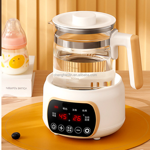 Hervidor de <span class=keywords><strong>Agua</strong></span> Eléctrico de Temperatura Constante 24H, Esterilizador, Tetera para Hierbas, Hervidor de Vidrio Eléctrico de 1.3L para Hogar y Oficina - Product Image 2