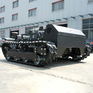 Hiệu quả cao tự hành sân vận động nhỏ vườn hộ gia đình không dây Crawler Điều khiển từ xa <span class=keywords><strong>Robot</strong></span> Máy cắt cỏ - Product Image 6