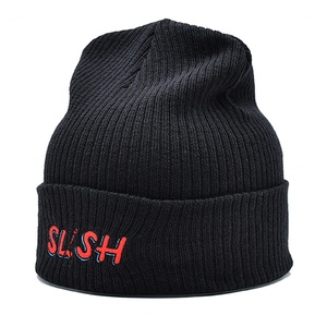 Nouveau design, logo personnalisé, bonnet d'hiver en tricot, vente en gros, bonnet unisexe en coton chaud et doux pour le ski - Product Image 2