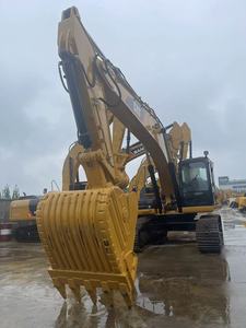 Excavadora Usada CAT 329DL de 29 Toneladas, Original Caterpillar C7 ACERT, Orugas Largas, Baja Presión sobre el Suelo, Excavadora Hidráulica de Orugas, En Stock - Product Image 3