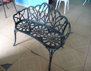 HOT <strong>SALE</strong> Cast Aluminum <strong>Garden</strong> <strong>Bench</strong> /French Metal Park <strong>Bench</strong> <strong>Garden</strong> Chair - Product Image 2